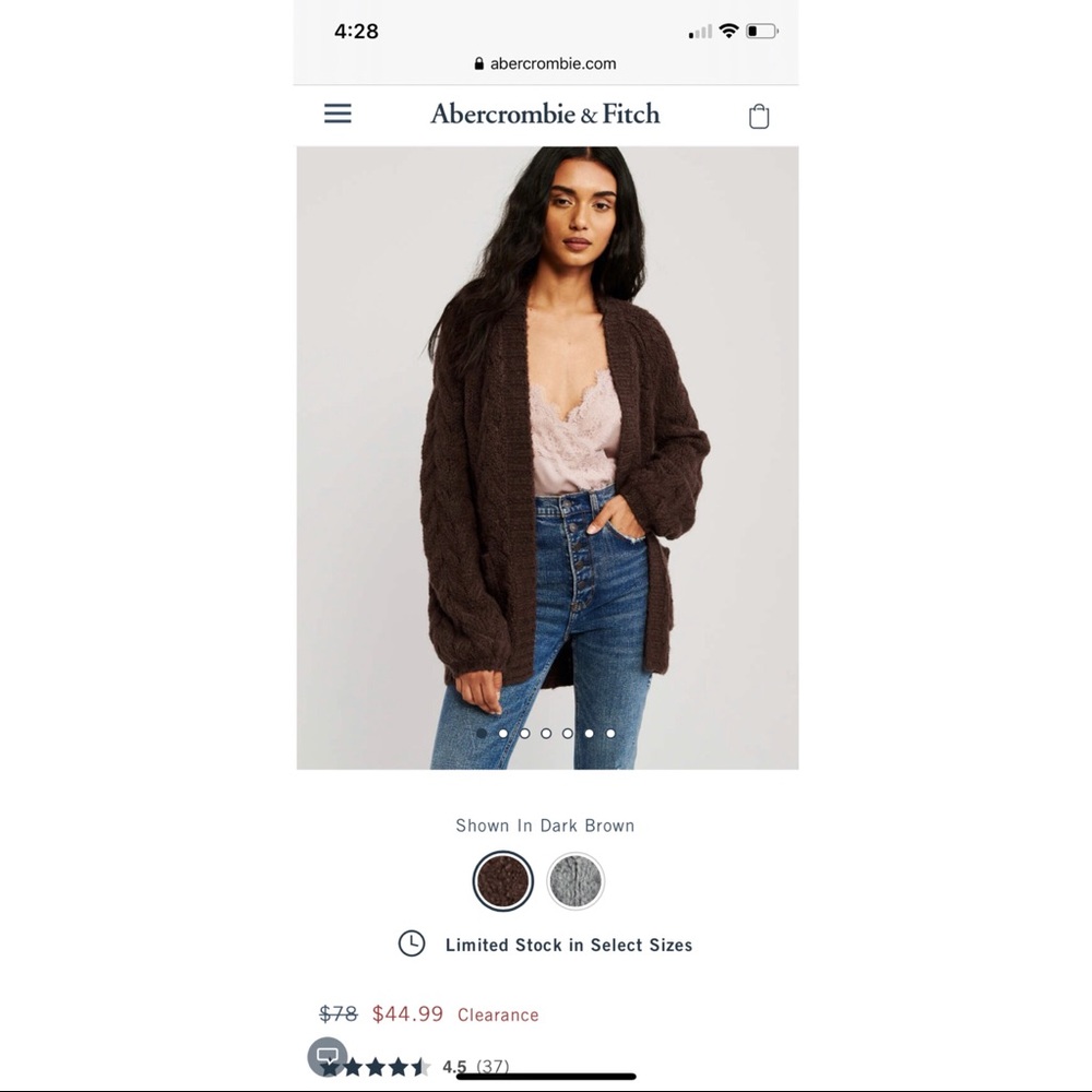 Cable Knit Cardigan